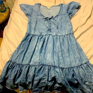True craft xs denim dress